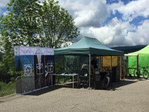 Stand promotionnel Doctibike 3x4,5m