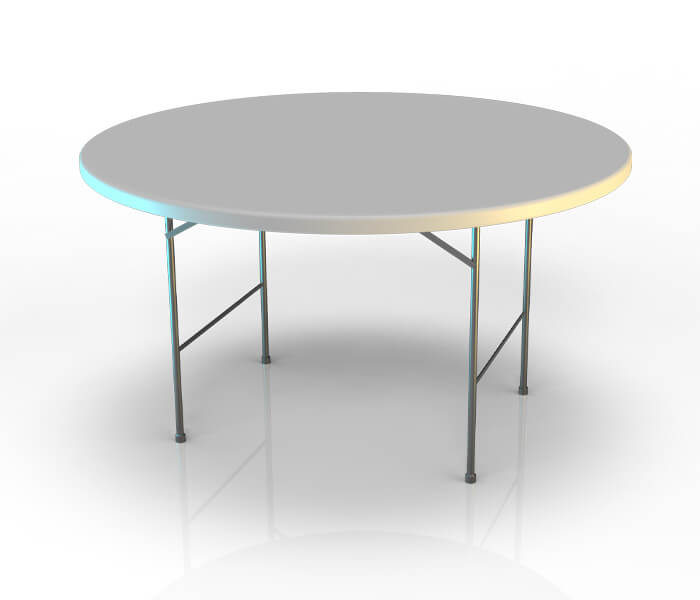 Table pliante ronde 150 ou 180cm