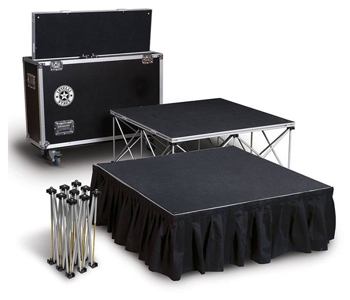 Scène pliante portable ou podium pliable
